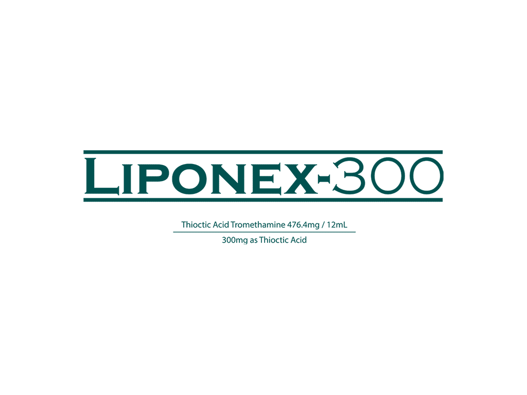 Liponex-300 Thioctic Acid logo.